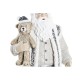 Коледна Украса DKD Home Decor Смола Дядо Коледа (12 x 9 x 27 cm) (2 броя)