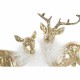 Коледна Украса DKD Home Decor Смола Царица (17,5 x 9 x 22,5 cm) (2 броя)