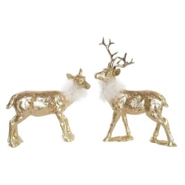 Коледна Украса DKD Home Decor Смола Царица (17,5 x 9 x 22,5 cm) (2 броя)