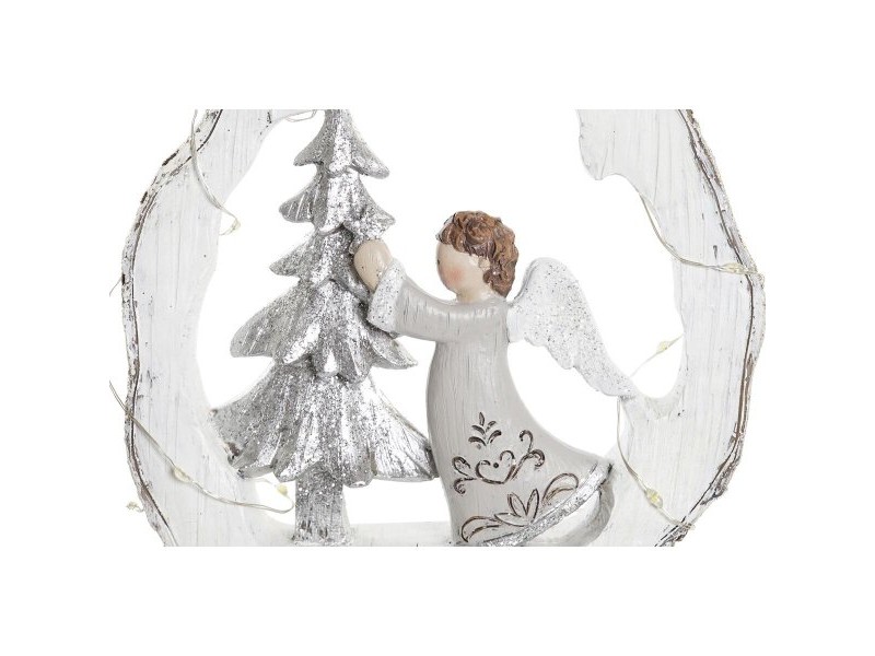 Коледна Украса DKD Home Decor Смола (17 x 4,5 x 19 cm) (2 броя)