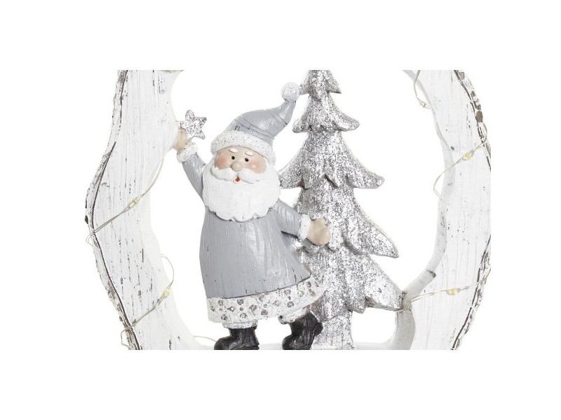 Коледна Украса DKD Home Decor Смола (17 x 4,5 x 19 cm) (2 броя)