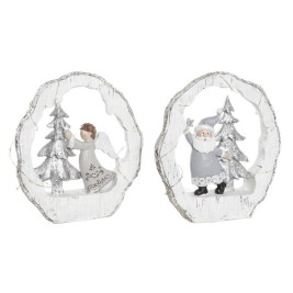 Коледна Украса DKD Home Decor Смола (17 x 4,5 x 19 cm) (2 броя)