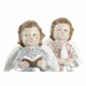 Коледна Украса DKD Home Decor Смола Ангел (7 x 5 x 13 cm) (2 броя)