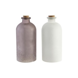 Ярка декорация DKD Home Decor Коледа Кафяв Бял (11 x 11 x 25 cm) (2 броя)