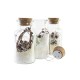 Ярка декорация DKD Home Decor Коледа Естествен (6 x 6 x 14 cm) (3 броя)