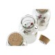Ярка декорация DKD Home Decor Коледа Естествен (6 x 6 x 14 cm) (3 броя) Ярка декорация DKD Home Decor Коледа Естествен (6 x 6 x 14 cm) (3 броя)