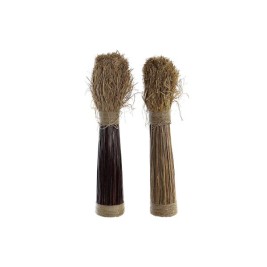 Букет DKD Home Decor 27 x 27 x 72 cm 27 x 27 x 67 cm Естествен (2 броя)