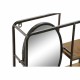 Лавица DKD Home Decor Дървен Метал Дървен MDF 39,5 x 13,5 x 60 cm