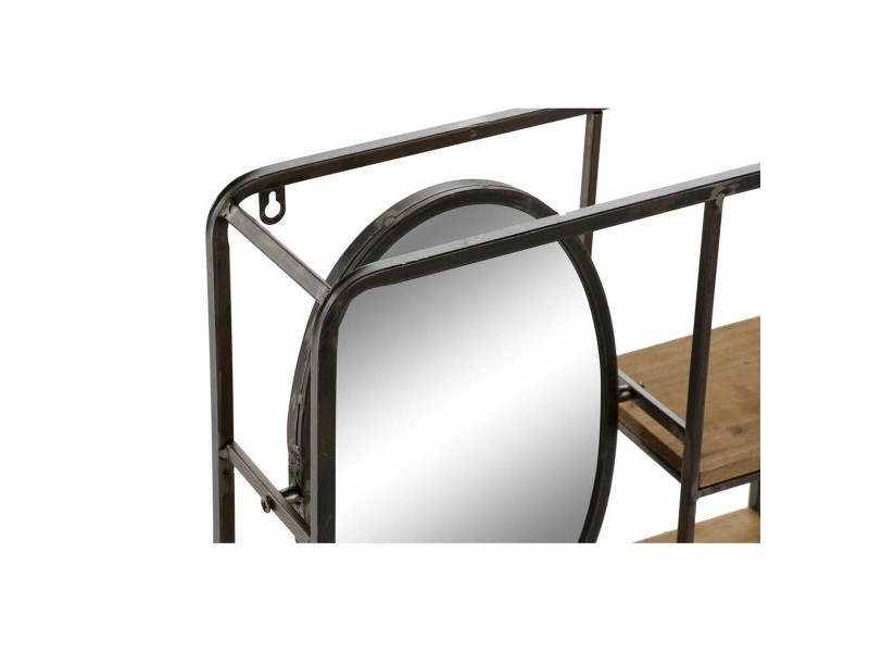 Лавица DKD Home Decor Дървен Метал Дървен MDF 39,5 x 13,5 x 60 cm