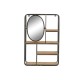 Лавица DKD Home Decor Дървен Метал Дървен MDF 39,5 x 13,5 x 60 cm