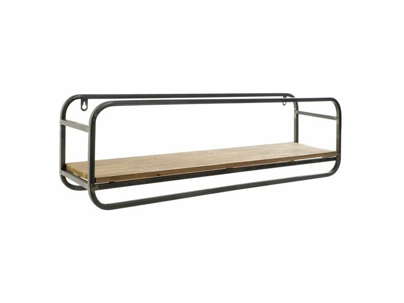 Рафтове DKD Home Decor Door Hanger Метал Дървен MDF (71 x 16 x 20,5 cm)