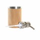 Комплект за Баня DKD Home Decor Сребрист Естествен Бамбук полипропилен 7 x 7 x 17 cm (2 броя) Комплект за Баня DKD Home Decor Сребрист Естествен Бамбук полипропилен 7 x 7 x 17 cm (2 броя)