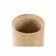 Поставка за четка за зъби DKD Home Decor Естествен Бамбук полипропилен 7 x 7 x 11 cm