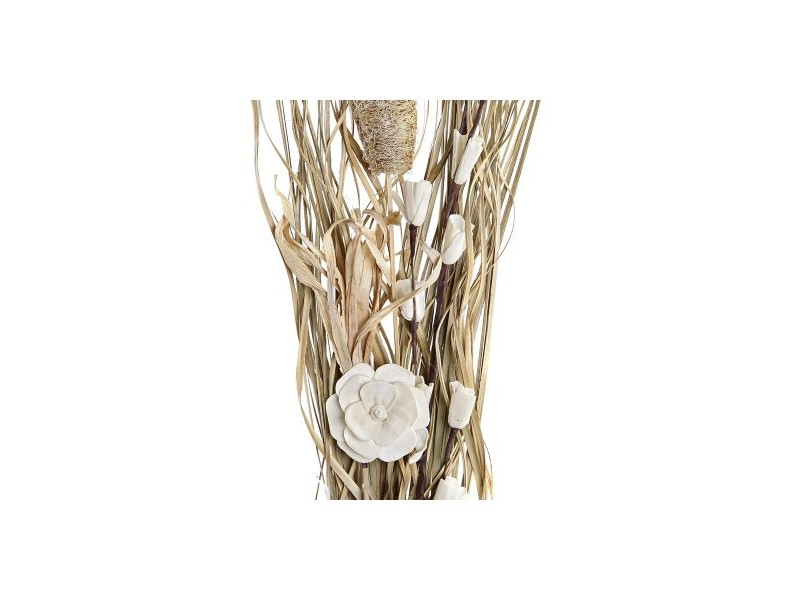 Букет DKD Home Decor Естествен Златен Бял Жълт Сухо цвете (30 x 30 x 100 cm) (2 броя)