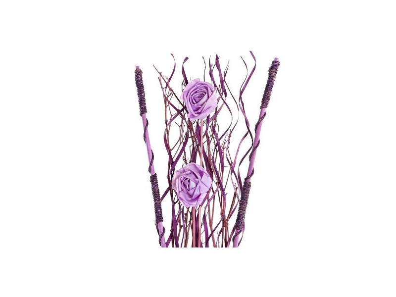Букет DKD Home Decor Розов Люляк Бял Сухо цвете (30 x 30 x 100 cm) (2 броя) Букет DKD Home Decor Розов Люляк Бял Сухо цвете (30 x 30 x 100 cm) (2 броя)