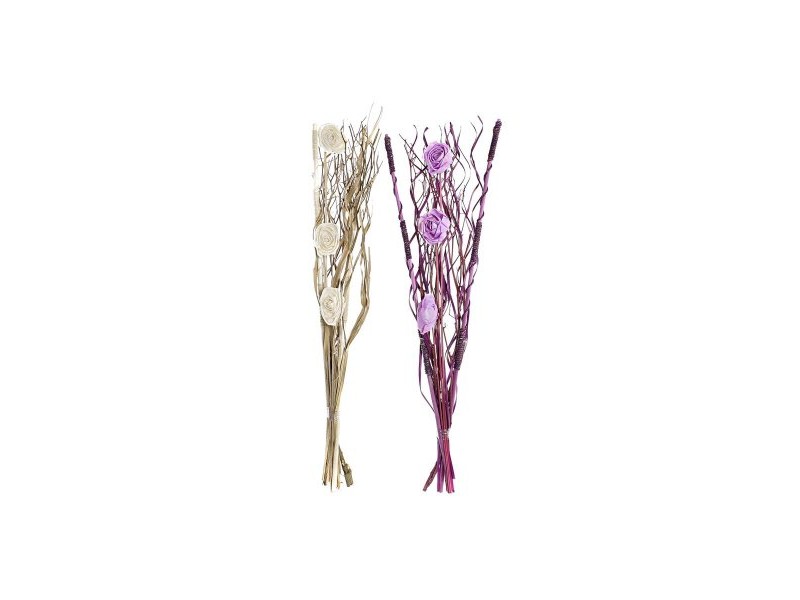 Букет DKD Home Decor Розов Люляк Бял Сухо цвете (30 x 30 x 100 cm) (2 броя) Букет DKD Home Decor Розов Люляк Бял Сухо цвете (30 x 30 x 100 cm) (2 броя)