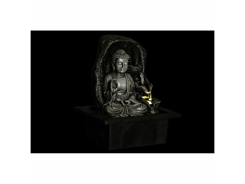 Градински фонтан DKD Home Decor 21 x 17,5 x 25 cm Буда Смола Ориенталски (2 броя)