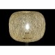 Лампион DKD Home Decor Бял 50 W 220 V 41 x 41 x 109 cm