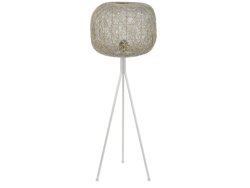 Лампион DKD Home Decor Бял 50 W 220 V 41 x 41 x 109 cm
