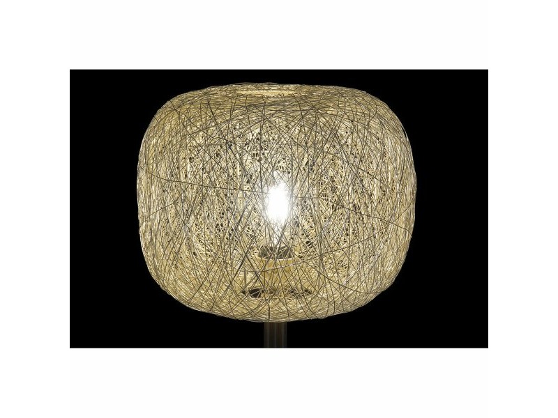 Настолна лампа DKD Home Decor Метал Бял 220 V 50 W 33 x 33 x 50 cm