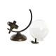 Настолна лампа DKD Home Decor 25W Златен Vintage 220 V (25 x 20 x 36 cm)