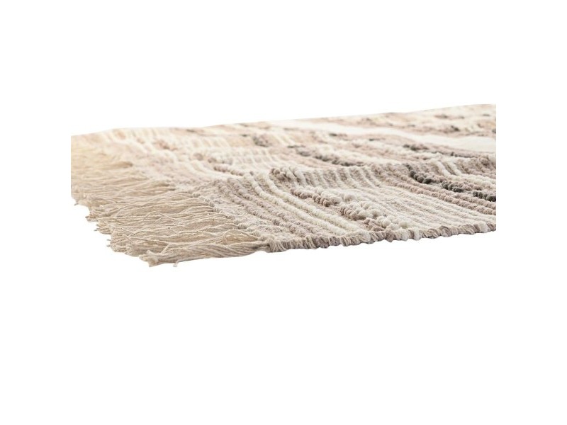 Килим DKD Home Decor Ресни Boho полиестер Памук (160 x 230 cm)