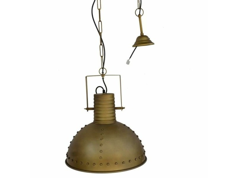 Полилей DKD Home Decor Златен Метал 50 W (41 x 41 x 49 cm)