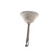 Полилей DKD Home Decor Черен Сив Дървен Метал 50 W 61 x 61 x 37 cm