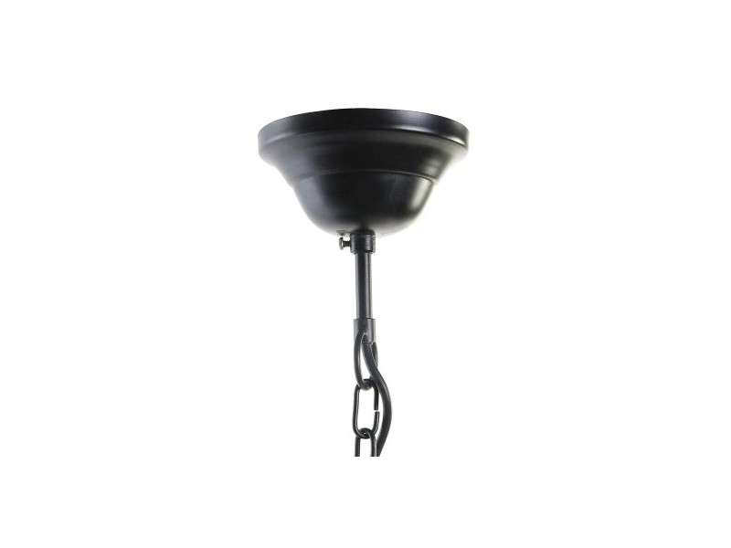 Полилей DKD Home Decor 52 x 52 x 57 cm Черен Кафяв Желязо Дърво манго 50 W