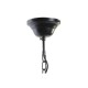 Полилей DKD Home Decor 52 x 52 x 57 cm Черен Кафяв Желязо Дърво манго 50 W