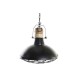 Полилей DKD Home Decor 52 x 52 x 57 cm Черен Кафяв Желязо Дърво манго 50 W