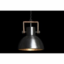 Полилей DKD Home Decor Кафяв Сребрист Желязо Дърво манго 50 W 40 x 40 x 47 cm