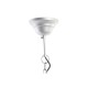 Полилей DKD Home Decor Кафяв Сребрист Желязо Дърво манго 50 W 41 x 41 x 40 cm Полилей DKD Home Decor Кафяв Сребрист Желязо Дърво манго 50 W 41 x 41 x 40 cm