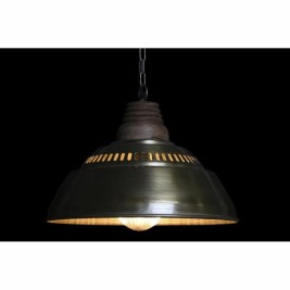 Полилей DKD Home Decor Кафяв Златен Желязо Дърво манго 50 W 43 x 43 x 31 cm