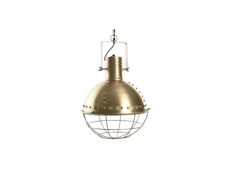 Полилей DKD Home Decor Златен 50 W (43 x 43 x 61 cm)