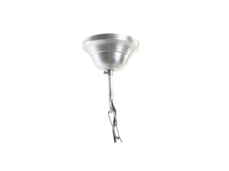 Полилей DKD Home Decor Сребрист Желязо 50 W 43 x 43 x 66 cm