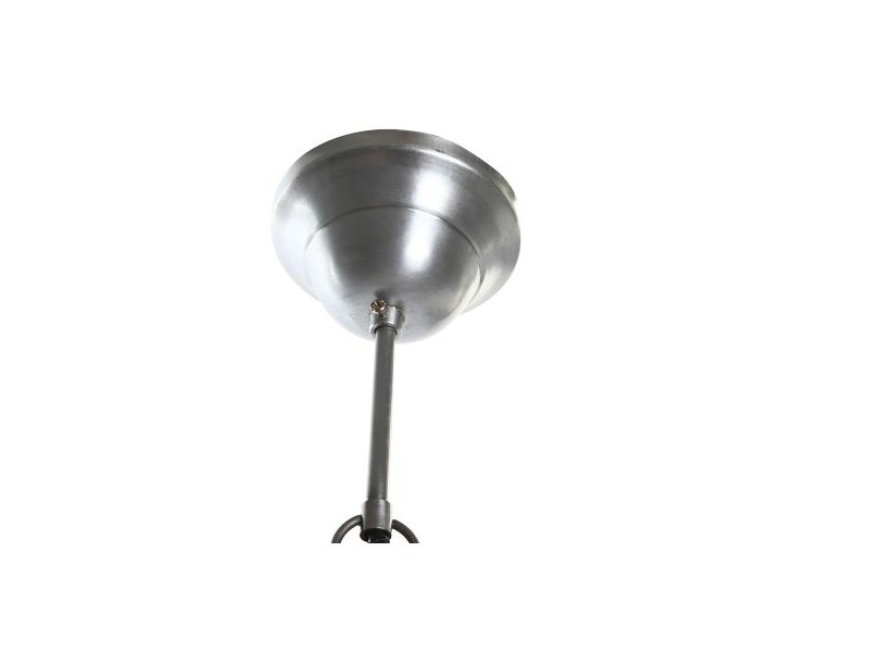 Полилей DKD Home Decor Сребрист Кафяв Сребро 50 W (31 x 31 x 44 cm)