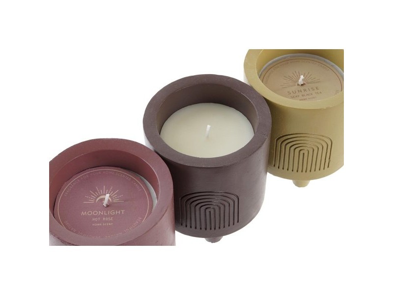 Ароматизирана Свещ DKD Home Decor (150 g) (3 броя)