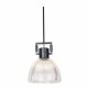 Полилей DKD Home Decor Черен Сребрист Метал Кристал 25,4 x 25,4 x 35,5 cm (2 броя)