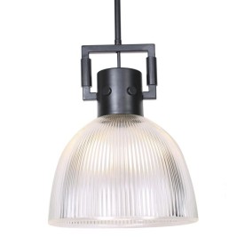 Полилей DKD Home Decor Черен Сребрист Метал Кристал 25,4 x 25,4 x 35,5 cm (2 броя)