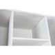 Лавица DKD Home Decor Бял Метал Дърво манго 90 x 40 x 180 cm