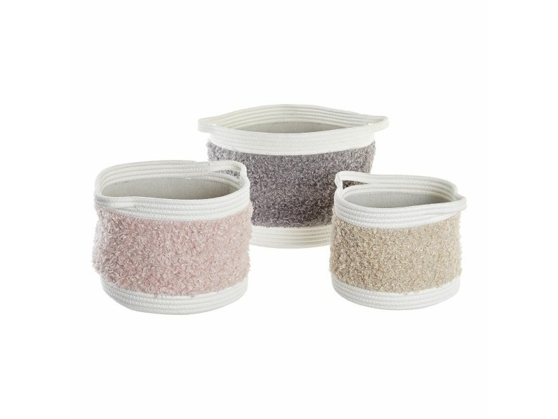 Игра на Кошници DKD Home Decor Детски 34 x 34 x 27 cm
