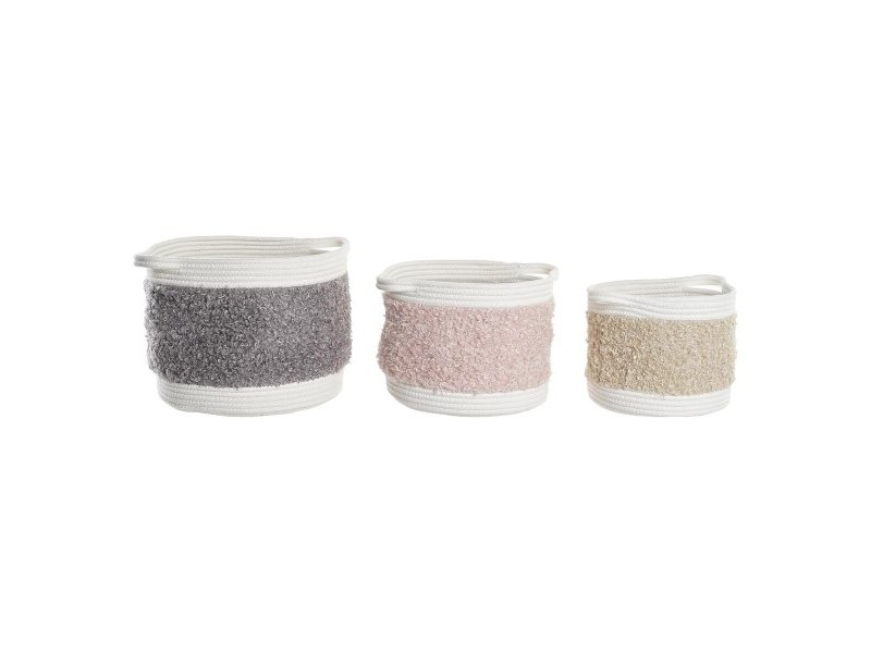 Игра на Кошници DKD Home Decor Детски 34 x 34 x 27 cm