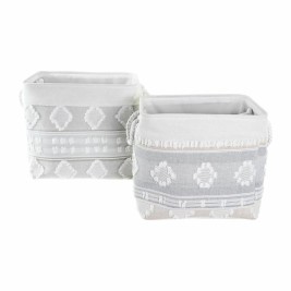 Игра на Кошници DKD Home Decor 45 x 35 x 40 cm Сив