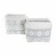 Игра на Кошници DKD Home Decor 45 x 35 x 40 cm Сив