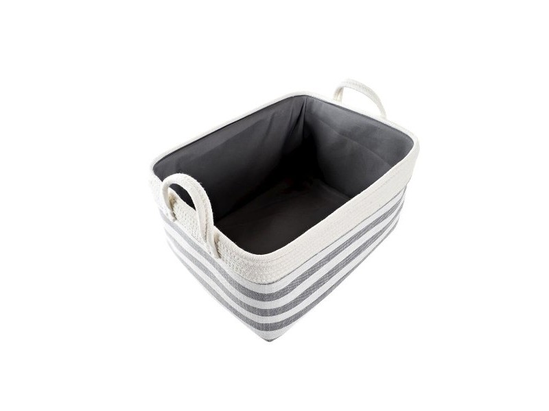 Игра на Кошници DKD Home Decor Райета 40 x 30 x 23 cm Сив