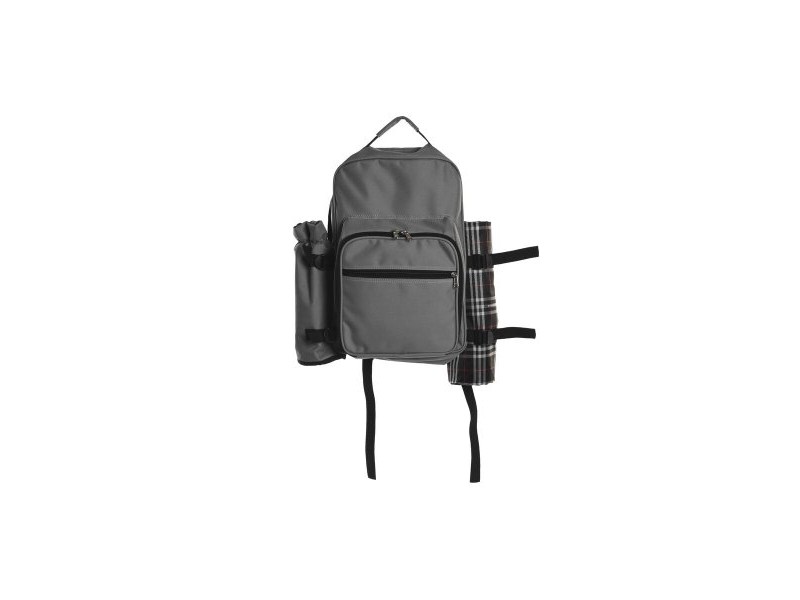 Комплект за пикник DKD Home Decor 28,5 x 20 x 39 cm Тъмно сив