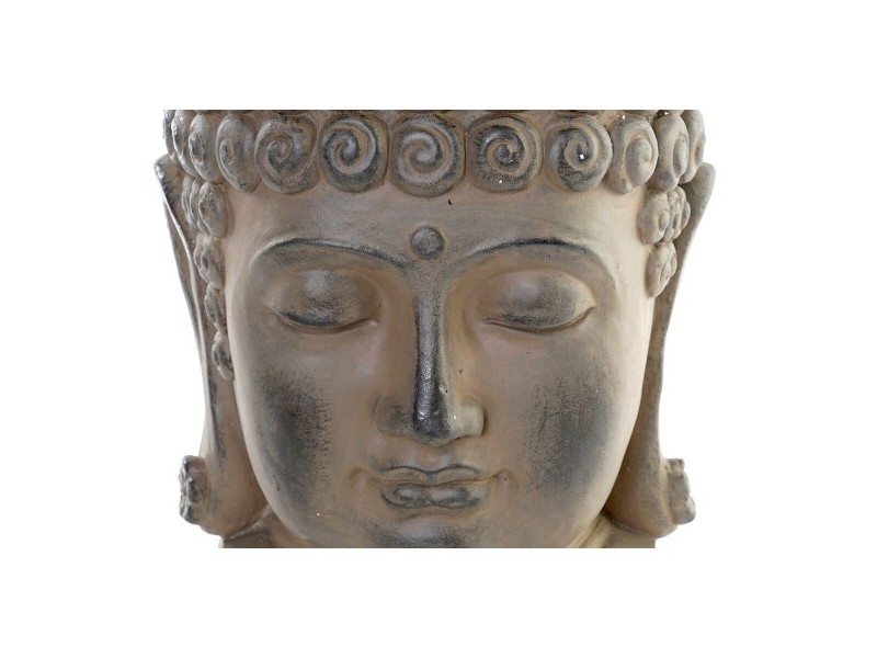Саксия DKD Home Decor 26 x 25 x 30 cm Фибростъкло Буда