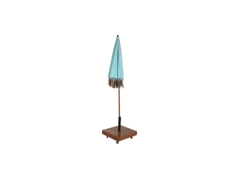 Base pour parapluie DKD Home Decor Естествен Черен Метал Гранит Бетон (48 x 48 x 39 cm)