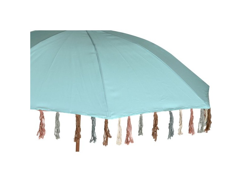 Päikesevari DKD Home Decor Стомана Алуминий Небесно синьо (180 x 180 x 190 cm)